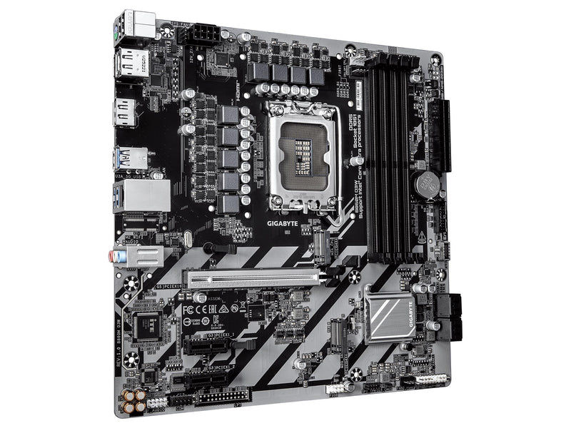 GIGABYTE B860M D3W Mainboard - Intel B860 - Intel LGA1851 - DDR5 RAM - Micro-ATX