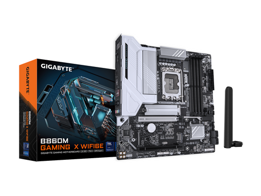 GIGABYTE B860M GAMING X WIFI6E Mainboard - Intel B860 - Intel LGA1851 - DDR5 RAM - Micro-ATX