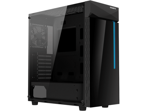 GIGABYTE C200 GLASS - Gehäuse - Miditower - Schwarz