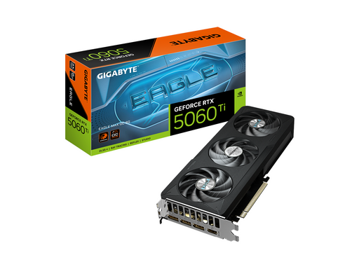 GIGABYTE GeForce RTX 5060 Ti EAGLE MAX OC - 8GB GDDR7 RAM - Grafikkarte