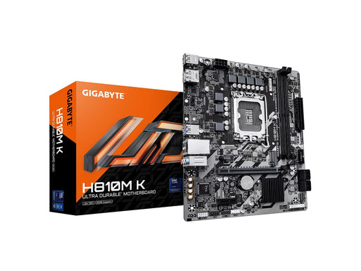 GIGABYTE H810M K Mainboard - Intel H810 - Intel LGA1851 - DDR5 RAM - Micro-ATX