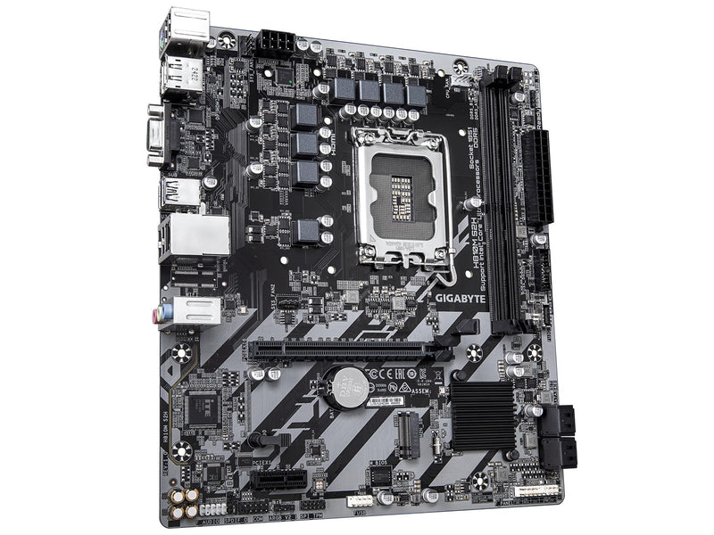 GIGABYTE H810M S2H Mainboard - Intel H810 - Intel LGA1851 - DDR5 RAM - Micro-ATX