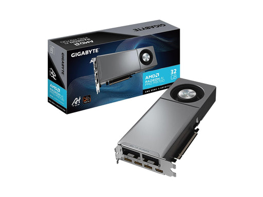 GIGABYTE Radeon AI Pro R9700 AI TOP - 32GB GDDR6 RAM - Grafikkarte