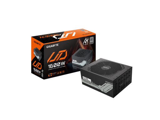 GIGABYTE UD1600PM PG5 AI TOP Netzteile - 1600 Watt - 140 mm - ATX 3.1 - 80 Plus Platinium
