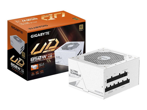 GIGABYTE UD850GM PG5 V2 ICE Netzteile - 850 Watt - 120 mm - ATX 3.1 - 80 Plus Gold zertifiziert