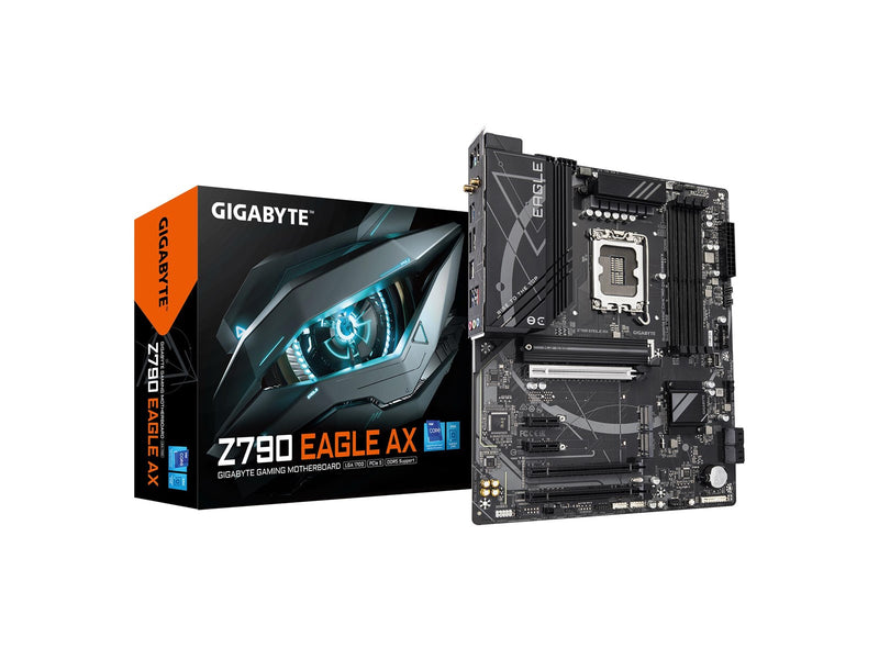 GIGABYTE Z790 EAGLE AX Mainboard - Intel Z790 - Intel LGA1700 - DDR5 RAM - ATX