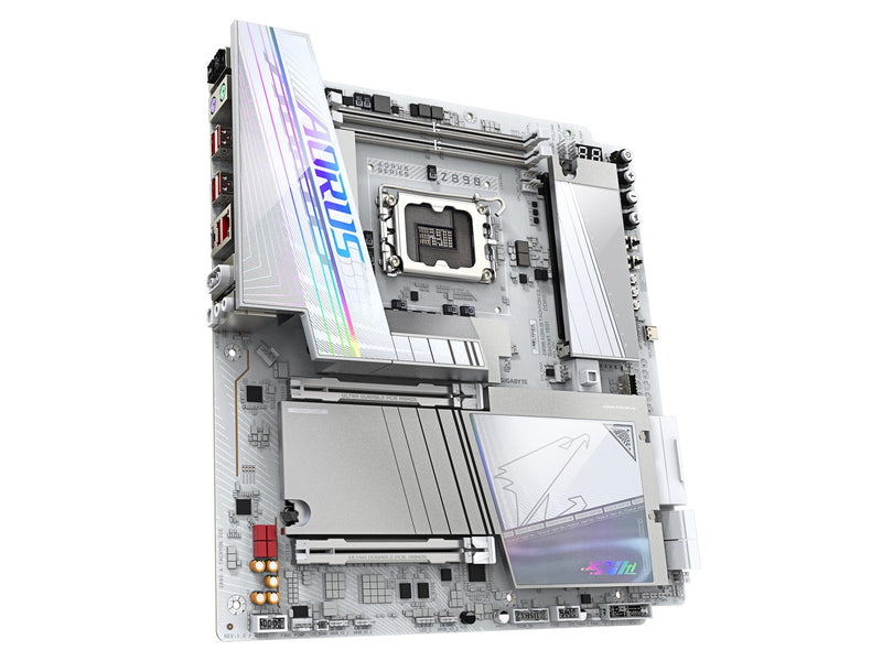 GIGABYTE Z890 AORUS TACHYON ICE Mainboard - Intel Z890 - Intel LGA1851 - DDR5 RAM - Extended ATX