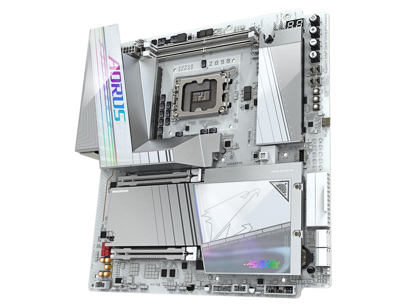 GIGABYTE Z890 AORUS TACHYON ICE Mainboard - Intel Z890 - Intel LGA1851 - DDR5 RAM - Extended ATX