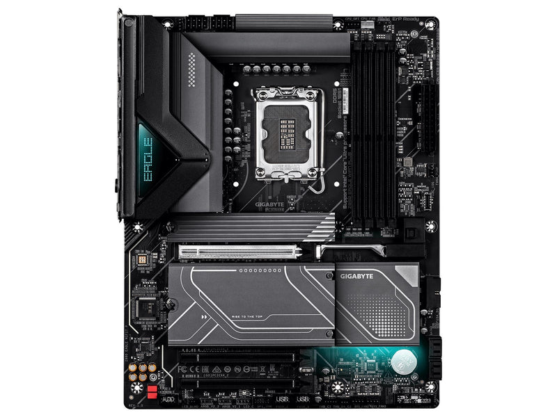 GIGABYTE Z890 EAGLE WIFI7 PLUS Mainboard - Intel Z890 - Intel LGA1851 - DDR5 RAM - ATX