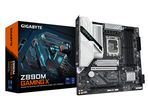 GIGABYTE Z890M GAMING X Mainboard - Intel Z890 - Intel LGA1851 - DDR5 RAM - Micro-ATX