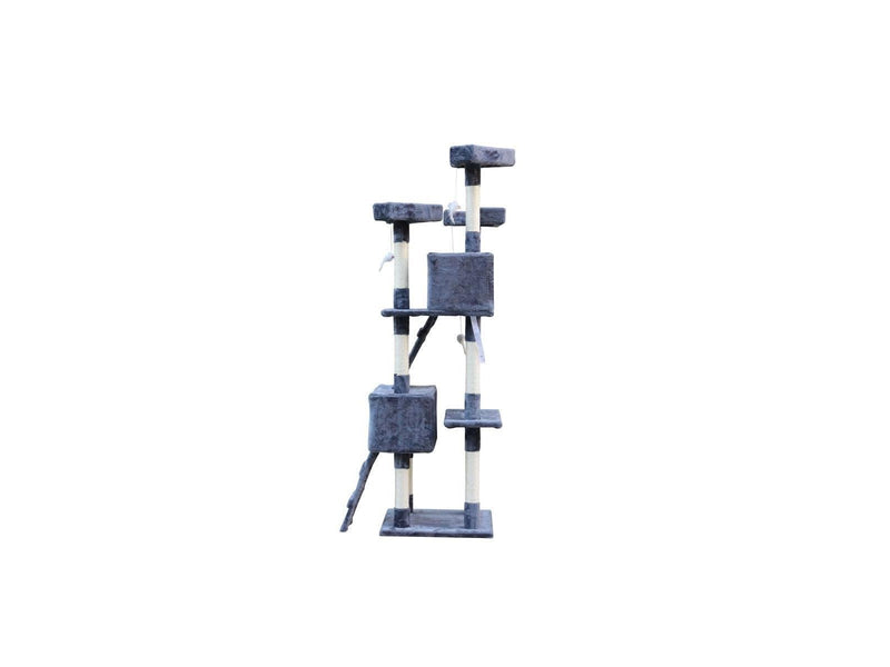 GLORIA LO MEJOR PARA TU MEJOR AMIGO NILO CAT TREE Grey 50 x 50 x 170 cm