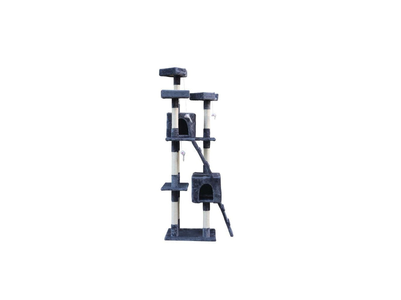 GLORIA LO MEJOR PARA TU MEJOR AMIGO NILO CAT TREE Grey 50 x 50 x 170 cm