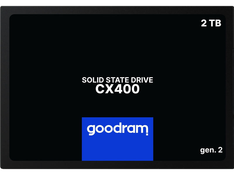 GOODRAM CX400 Gen. 2 SSD - 2TB - 2.5" - SATA-600