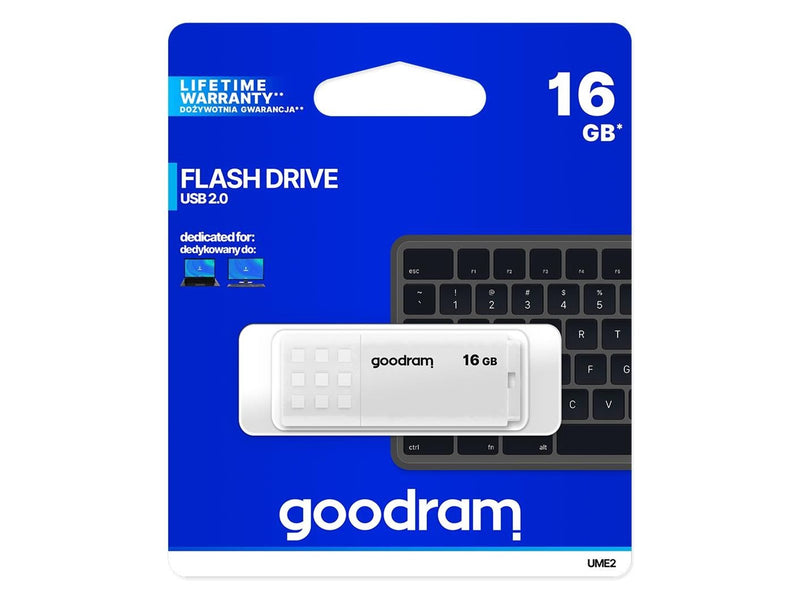 GOODRAM UME2 - Weiß - 16GB - USB-Stick