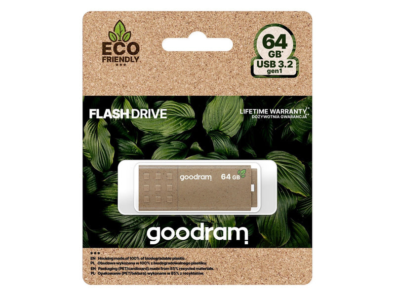 GOODRAM UME3 Eco Friendly - 64GB - USB-Stick