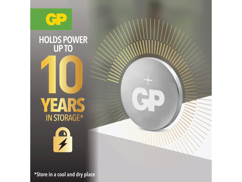GP Batteries Lithium CR1620 5-pack