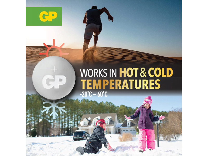 GP Batteries Lithium CR1620 5-pack