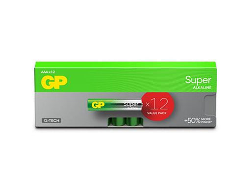 GP Battery Super Alkaline AAA/LR03 12-pack