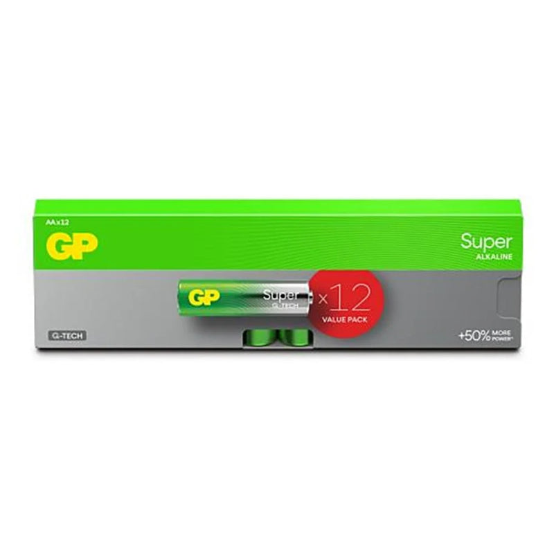 GP Battery Super Alkaline AA/LR6 12-pack