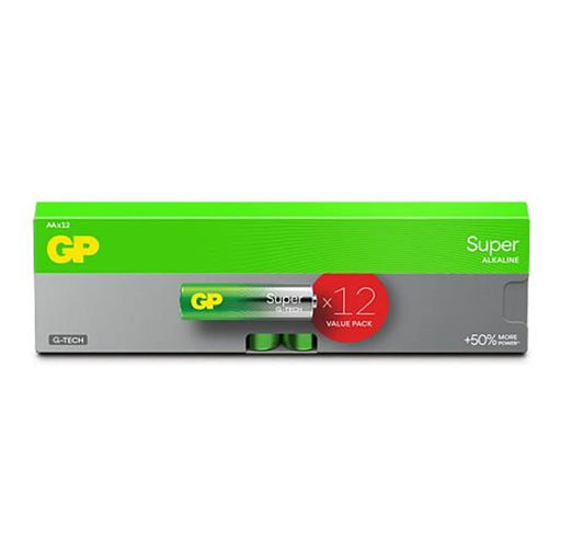 GP Battery Super Alkaline AA/LR6 12-pack
