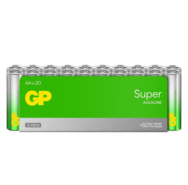 GP Battery Super Alkaline AA/LR6 20-pack