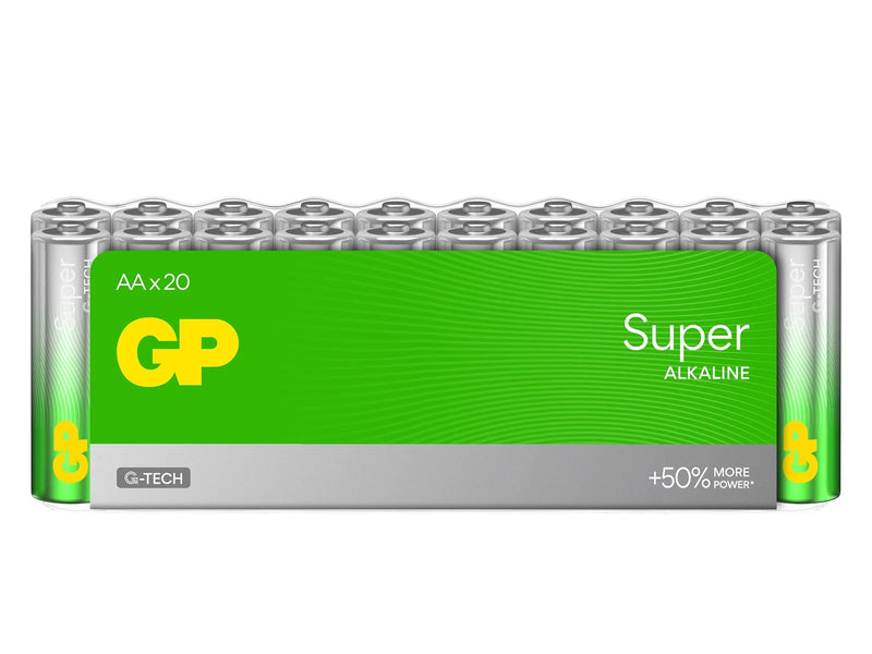 GP Battery Super Alkaline AA/LR6 20-pack