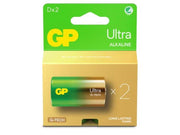 GP Battery Ultra Alkaline D/LR20 2-pack