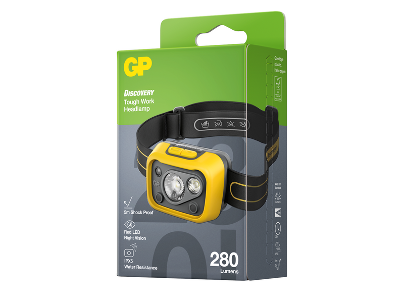 GP Discovery Work headlamp 280LM