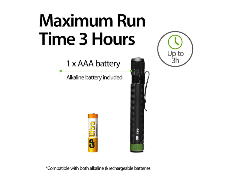 GP Discovery flashlight, CP21