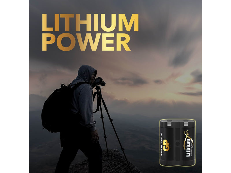 GP Photo Lithium Kamera Akku - 2CR5