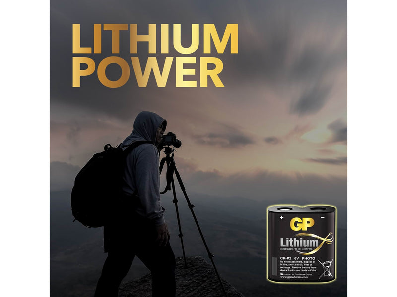 GP Professional camera battery x CR-P2 - Li