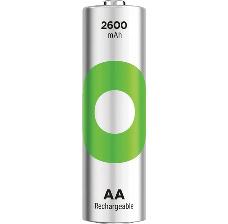 GP ReCyko AA Battery 2600 mAh NiMH 4-Pack