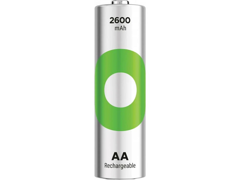 GP ReCyko AA Battery 2600 mAh NiMH 4-Pack