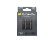 GP ReCyko Pro AAA-batteri 800mAh 4-pack