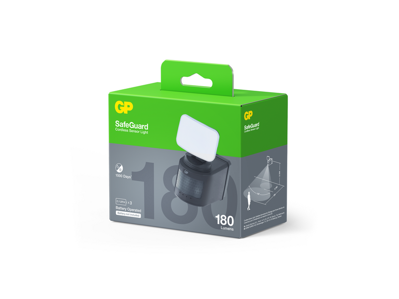 GP Safeguard RF1.1+ wireless outdoor lamp, LED