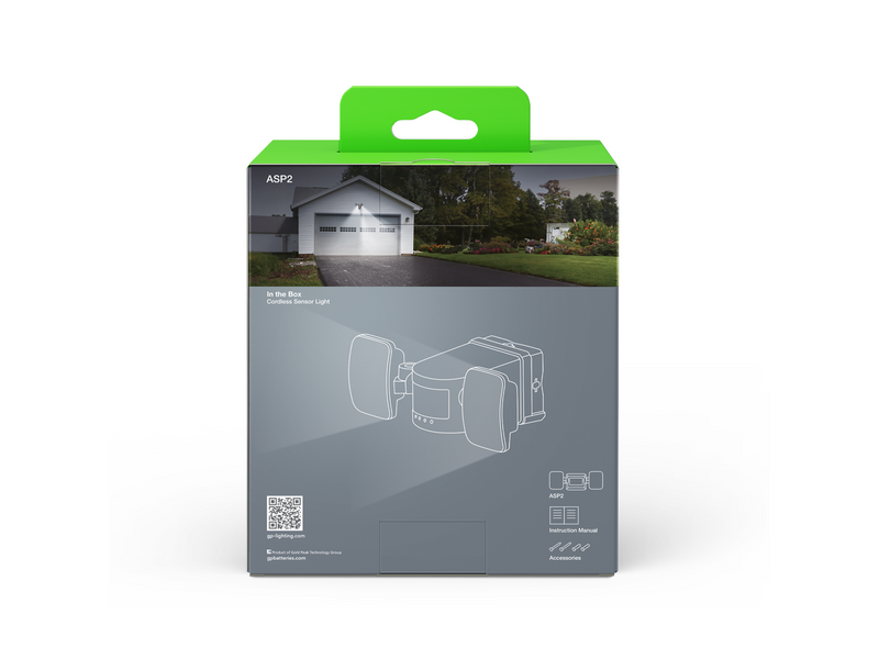 GP Safeguard RF2.1+ wireless outdoor lamp, LED