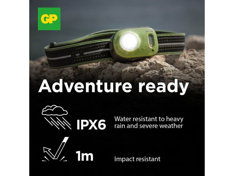 GP Xplor headlamp PHR17 500 lm