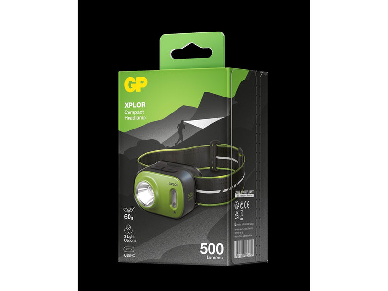 GP Xplor headlamp PHR17 500 lm