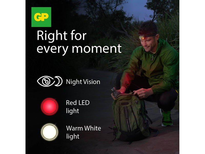 GP Xplor headlamp PHR17 500 lm