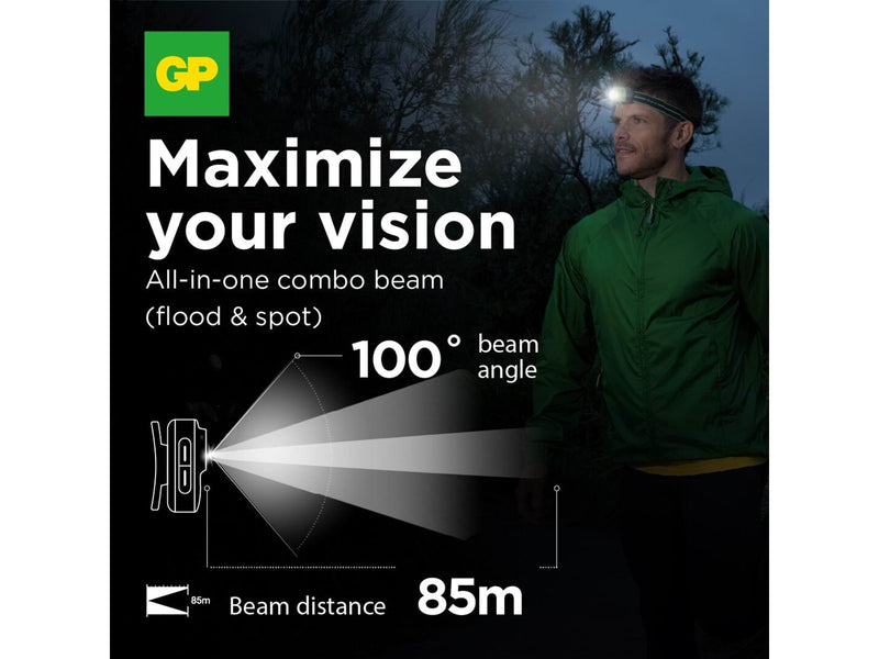 GP Xplor headlamp PHR17 500 lm