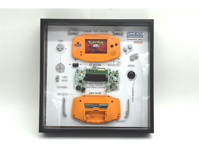 GRC - Retro Art Nintendo Gameboy Advance Console Display - Bild