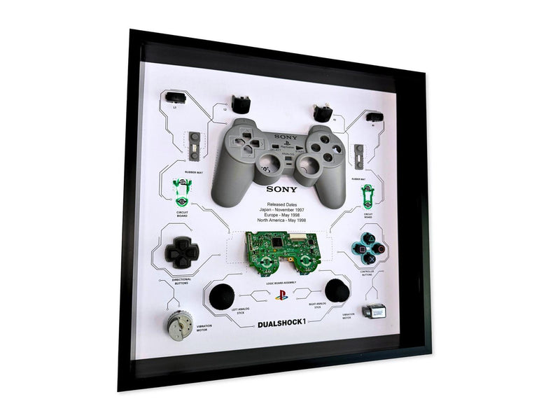 GRC - Retro Art Sony PS1 Dual Shock 1 Controller Display - Bild