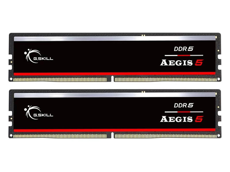 G.Skill AEGIS DDR5-5200 - 32GB - CL40 - Dual Channel (2 pcs) - AMD EXPO & Intel XMP - Schwarz