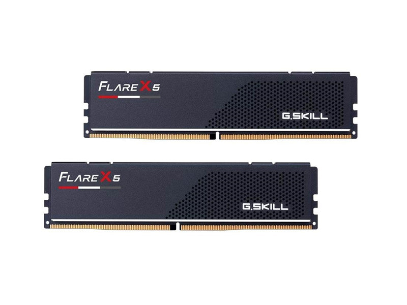 G.Skill Flare X5 DDR5-5200 - 48GB - CL40 - Dual Channel (2 pcs) - AMD EXPO & Intel XMP - Schwarz