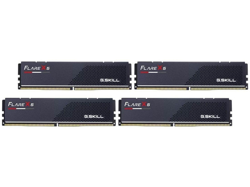 G.Skill Flare X5 DDR5-6000 - 256GB - CL36 - Quad Channel (4 pcs) - AMD EXPO - Schwarz