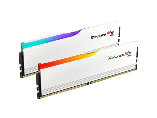 G.Skill Ripjaws M5 RGB DDR5-6000 - 32GB - CL30 - Dual Channel (2 pcs) - Intel XMP - Weiß mit RGB
