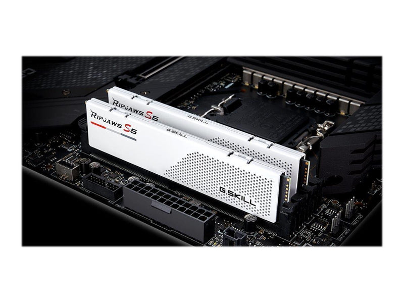 G.Skill Ripjaws S5 DDR5-5600 - 32GB - CL40 - Dual Channel (2 pcs) - Intel XMP - Weiß