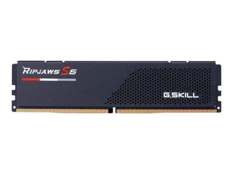 G.Skill Ripjaws S5 DDR5-6000 - 128GB - CL34 - Dual Channel (2 pcs) - Intel XMP - Schwarz