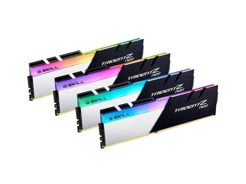 G.Skill Trident Z Neo DDR4-3600 - 32GB - CL16 - Quad Channel (4 pcs) - AMD Optimized - Schwarz mit RGB