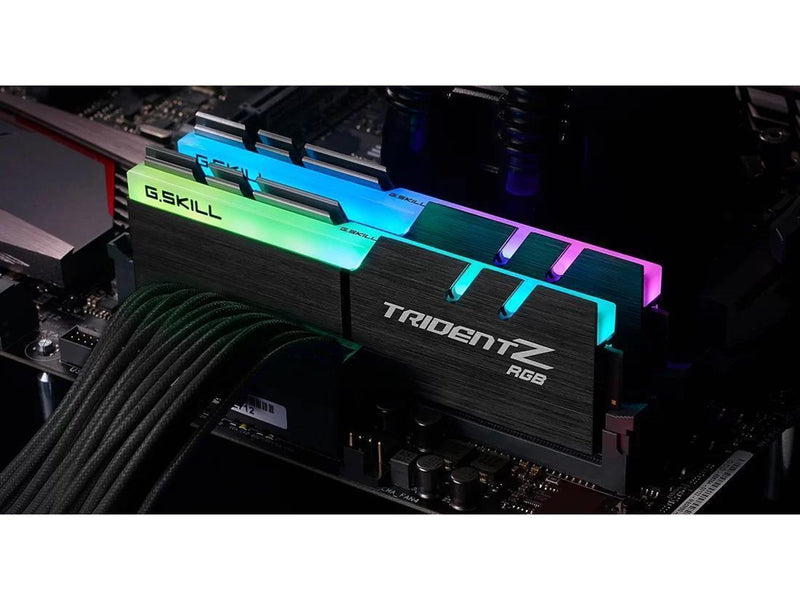 G.Skill Trident Z RGB DDR4-3000 - 16GB - CL16 - Dual Channel (2 pcs) - Intel XMP - Schwarz mit RGB